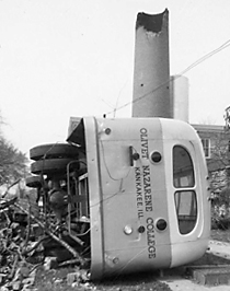 Image of 1963 tornado damage at ONC